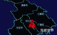 echarts扬州市地图3d地图加自定义图标